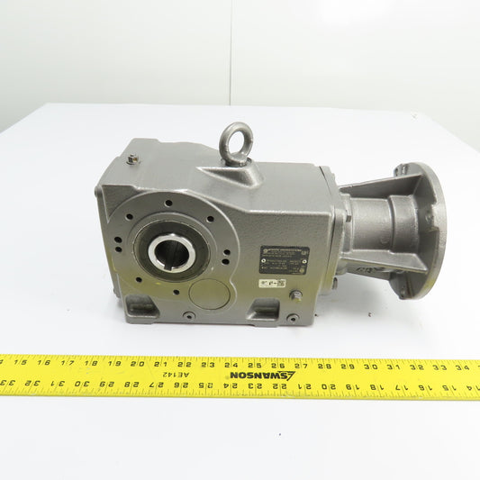 Nord SK 9012.1AZB Hollow Shaft Gearbox 17.45:1 Ratio 100RPM Input 628 lb-in