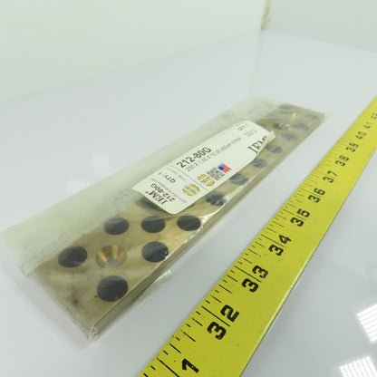 IEM 212-80G Self-Lubricating Bronze Wear Strip 0.250 x 1.50 x 10.00
