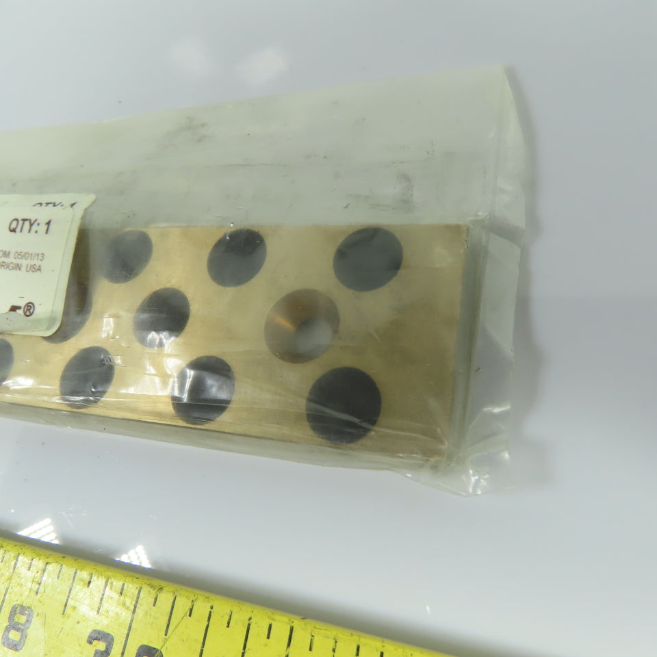 IEM 212-80G Self-Lubricating Bronze Wear Strip 0.250 x 1.50 x 10.00