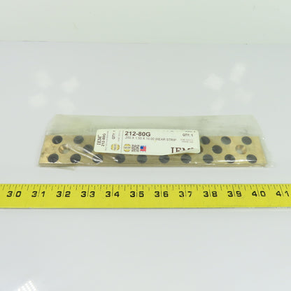 IEM 212-80G Self-Lubricating Bronze Wear Strip 0.250 x 1.50 x 10.00