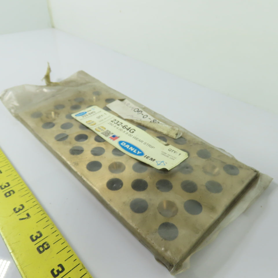 Danly IEM 232-64G Self-Lube Bronze Wear Strip .250 x 4.00 x 8.00