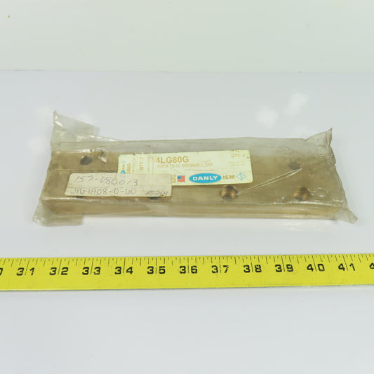 Danly IEM 4LG80G Self-Lube Bronze L Gib 0.500" x 10.00" Lot Of 2