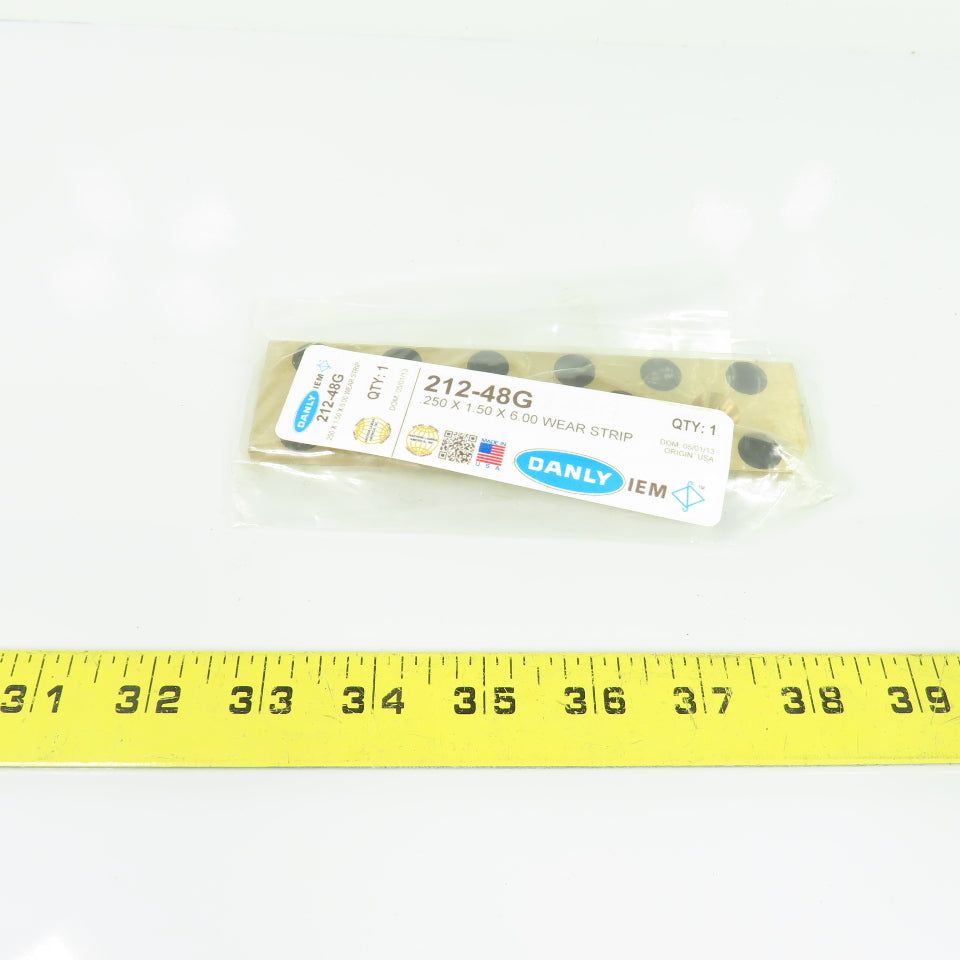 Danly IEM 212-48G Self-Lubricating Wear Strip .250 x 1.50 x 6.00