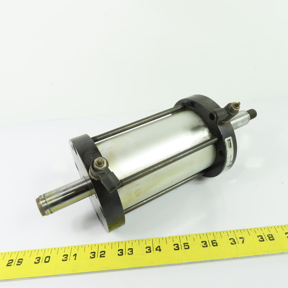 Parker 02.00KNLP 4 9 4.000 2" Bore 4" Stroke Double End Pneumatic Air Cylinder