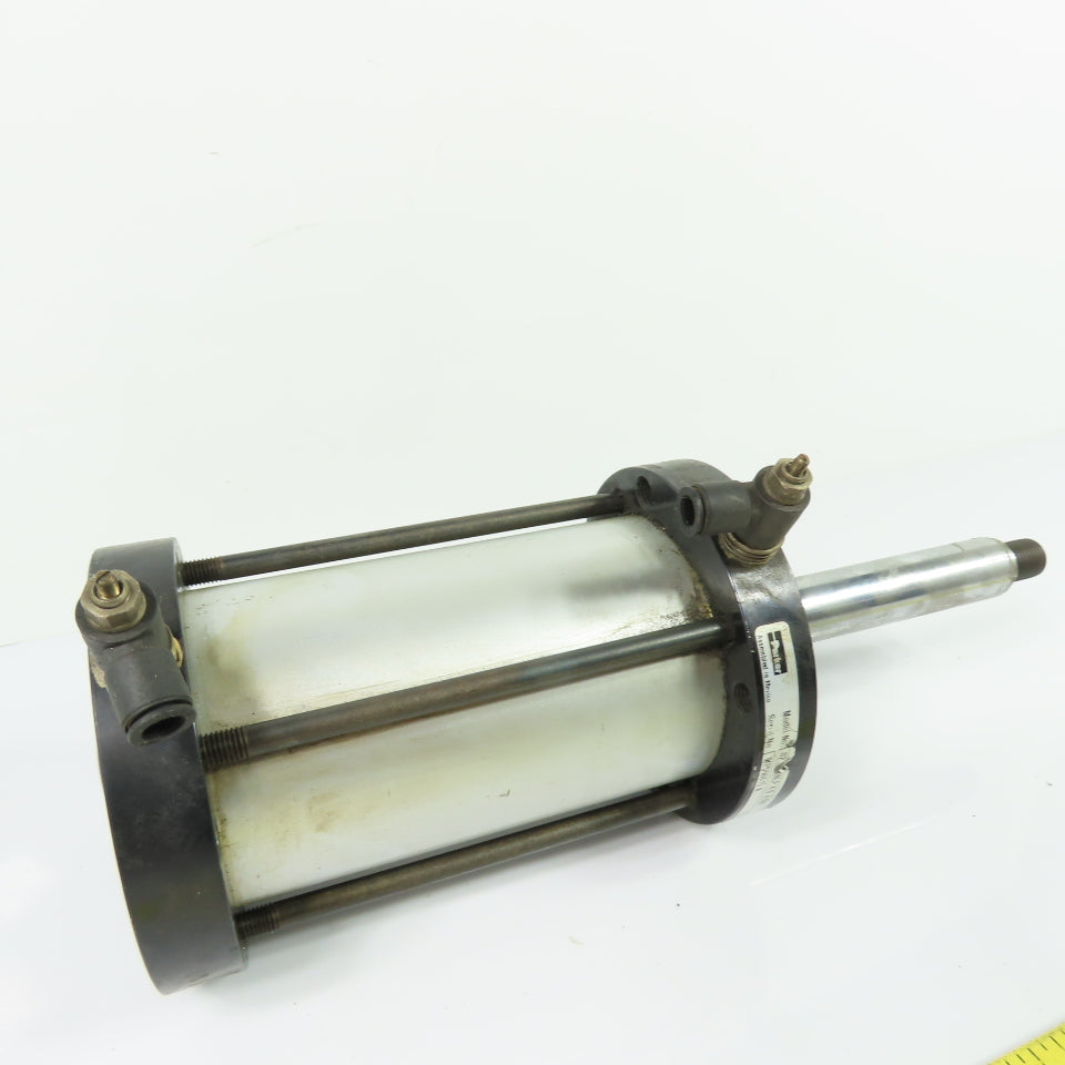 Parker 02.00KNLP 4 9 4.000 2" Bore 4" Stroke Double End Pneumatic Air Cylinder
