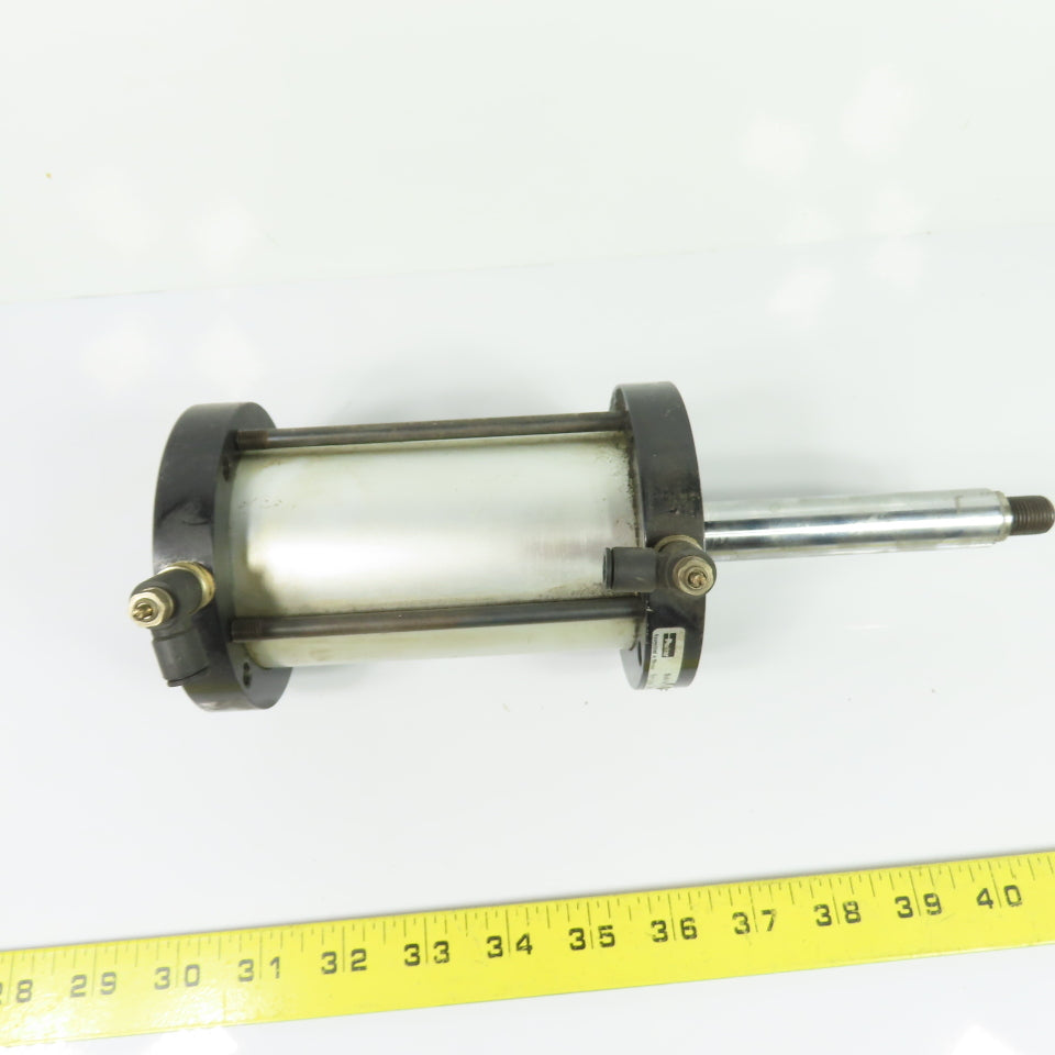 Parker 02.00KNLP 4 9 4.000 2" Bore 4" Stroke Double End Pneumatic Air Cylinder