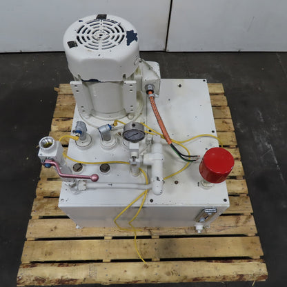 35 Gallon 2Hp 230/480V 3Ph Simple Low Pressure Hydraulic Power Unit Sump Tank