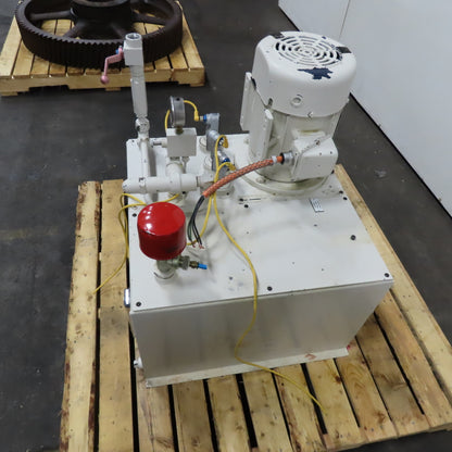 35 Gallon 2Hp 230/480V 3Ph Simple Low Pressure Hydraulic Power Unit Sump Tank