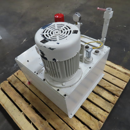 35 Gallon 2Hp 230/480V 3Ph Simple Low Pressure Hydraulic Power Unit Sump Tank