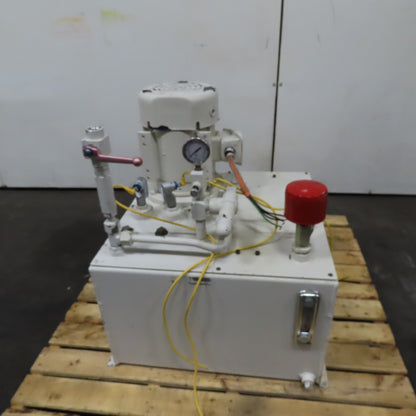 35 Gallon 2Hp 230/480V 3Ph Simple Low Pressure Hydraulic Power Unit Sump Tank