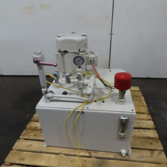 35 Gallon 2Hp 230/480V 3Ph Simple Low Pressure Hydraulic Power Unit Sump Tank
