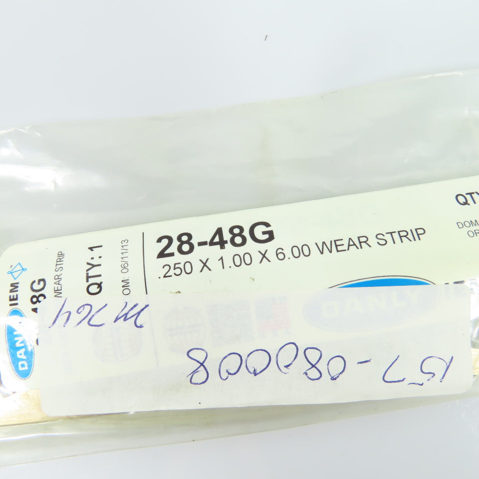 Danly IEM 28-48G Self-Lube Wear Strip .250 x 1.00 x 6.00