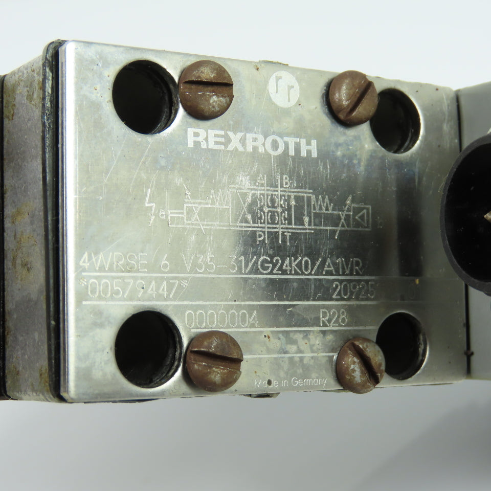 Rexroth 4WRSE 6 V35-31/G24K0/A1VR 4-Way Proportional Directional Valve