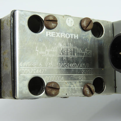 Rexroth 4WRSE 6 V35-31/G24K0/A1VR 4-Way Proportional Directional Valve