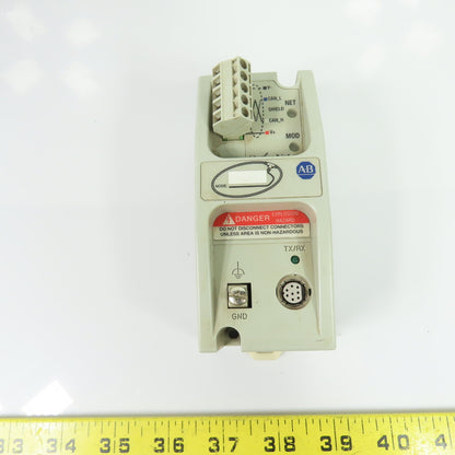 Allen-Bradley 1761-NET-DNI DeviceNet Interface 24VDC Ser B Rev A FRN 2.03