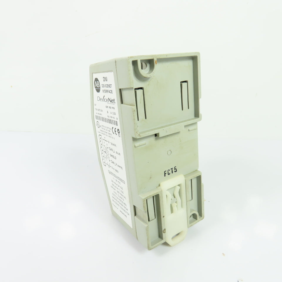 Allen-Bradley 1761-NET-DNI DeviceNet Interface 24VDC Ser B Rev A FRN 2.03