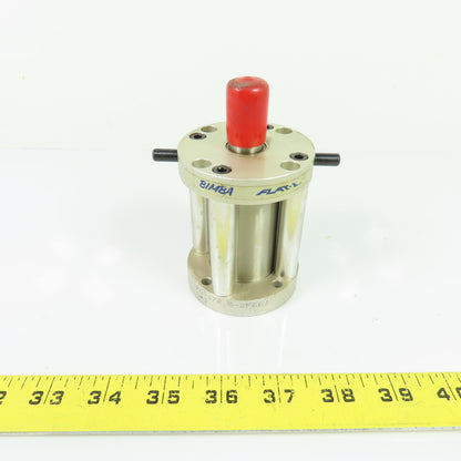 Bimba FO-172.5-2FEE1 1-1/2" Bore 2-1/2" Stroke Double Acting Air Cylinder Flat-1