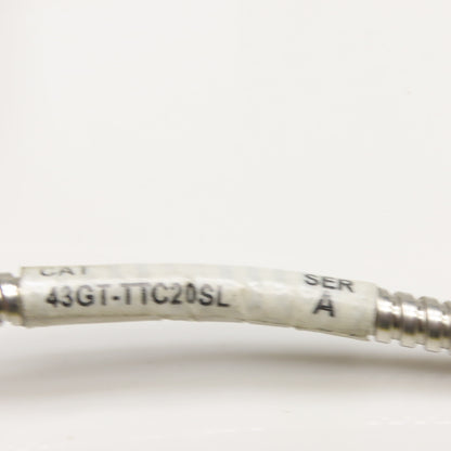 Allen-Bradley 43GT-TTC20SL Glass Fiber Optic Cable Stainless Steel Armor Jacket