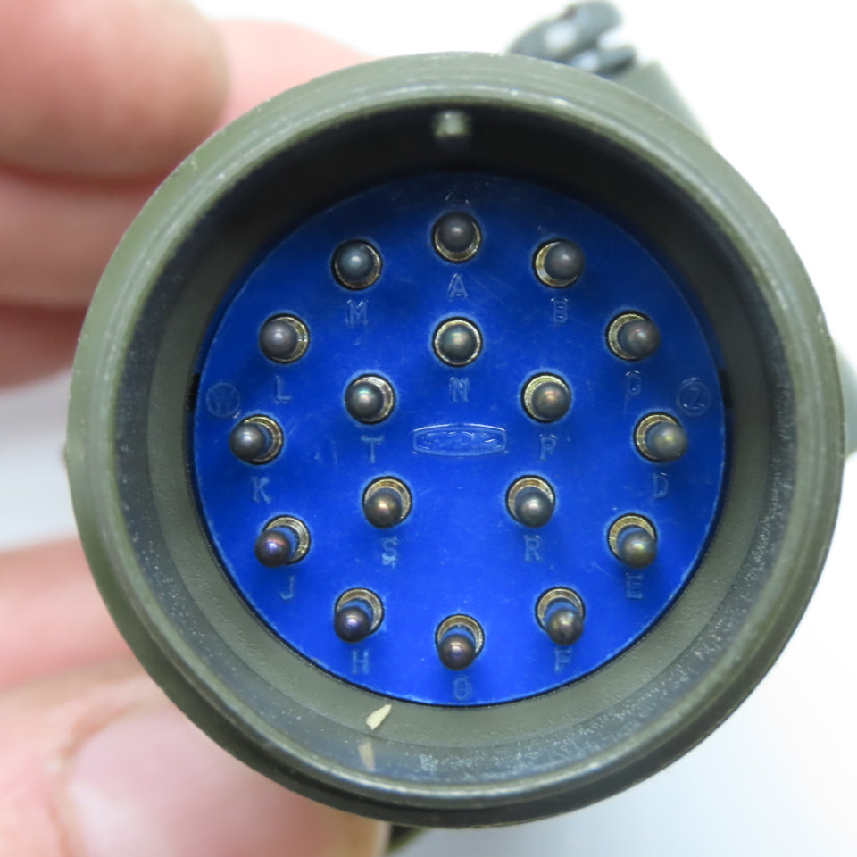 Amphenol MS3057-12A 19-Pin Male Military Style Circular Connector