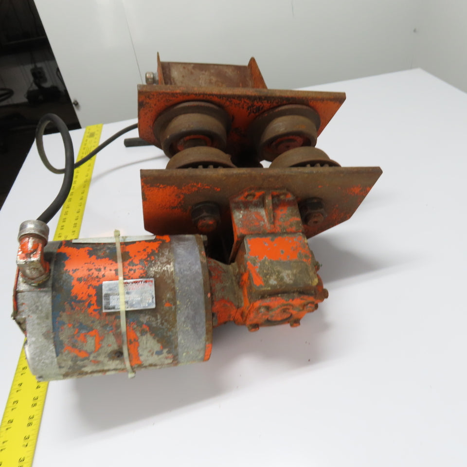 CM Series 635 1/8-2 Ton Power Trolley 1/4HP 3Ph 208-230/460V 38.5FPM