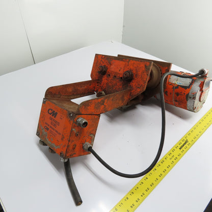 CM Series 635 1/8-2 Ton Power Trolley 1/4HP 3Ph 208-230/460V 38.5FPM