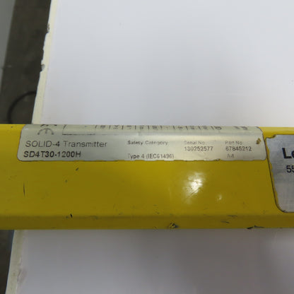 Leuze SD4T30-1200H SOLID-4 Safety Light Curtain Transmitter 24VDC