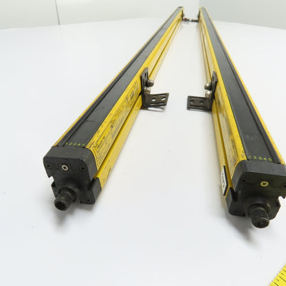 ABB FRII-4-30-1350 /FTII-4-30-1350 Safety Light Curtain Transmitter Receiver Set
