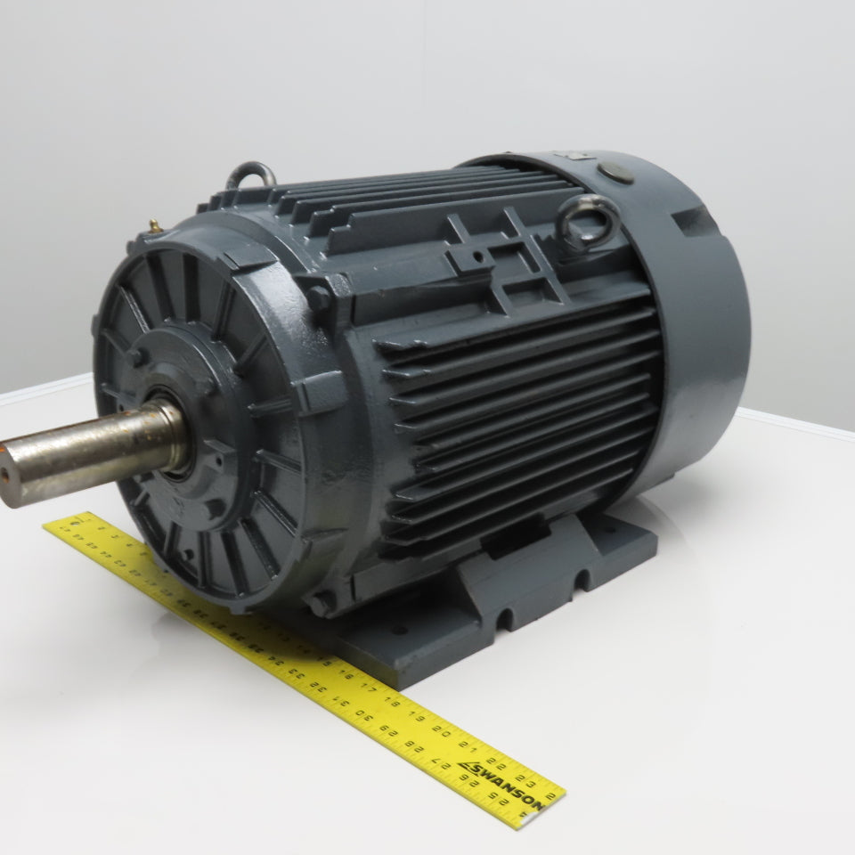 Techtop GR3-CI-TF-286T-4-BR-D-30 30HP Electric Motor 230/460V 1775RPM 286T Frame