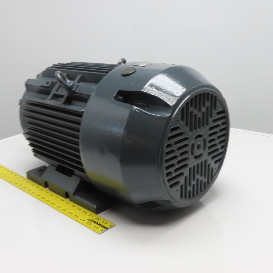 Techtop GR3-CI-TF-286T-4-BR-D-30 30HP Electric Motor 230/460V 1775RPM 286T Frame
