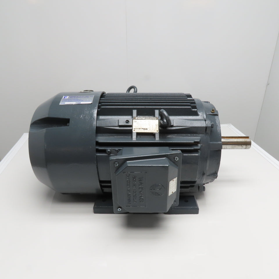 Techtop GR3-CI-TF-286T-4-BR-D-30 30HP Electric Motor 230/460V 1775RPM 286T Frame