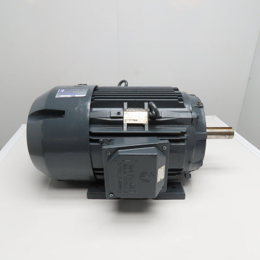 Techtop GR3-CI-TF-286T-4-BR-D-30 30HP Electric Motor 230/460V 1775RPM 286T Frame