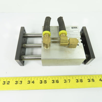 Parker P5T-H025DHSD050 Guided Air Slide Cylinder Twin Rod 145 PSI 50mm Stroke
