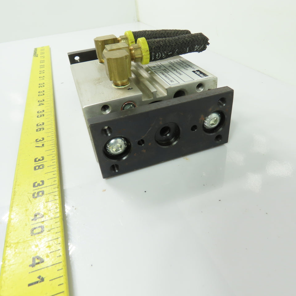 Parker P5T-H025DHSD050 Guided Air Slide Cylinder Twin Rod 145 PSI 50mm Stroke