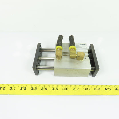 Parker P5T-H025DHSD050 Guided Air Slide Cylinder Twin Rod 145 PSI 50mm Stroke