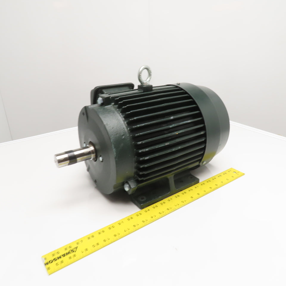 Toshiba Y752SDSR41A-P 7.5HP Electric Motor 230/460V 3500RPM 213T Frame