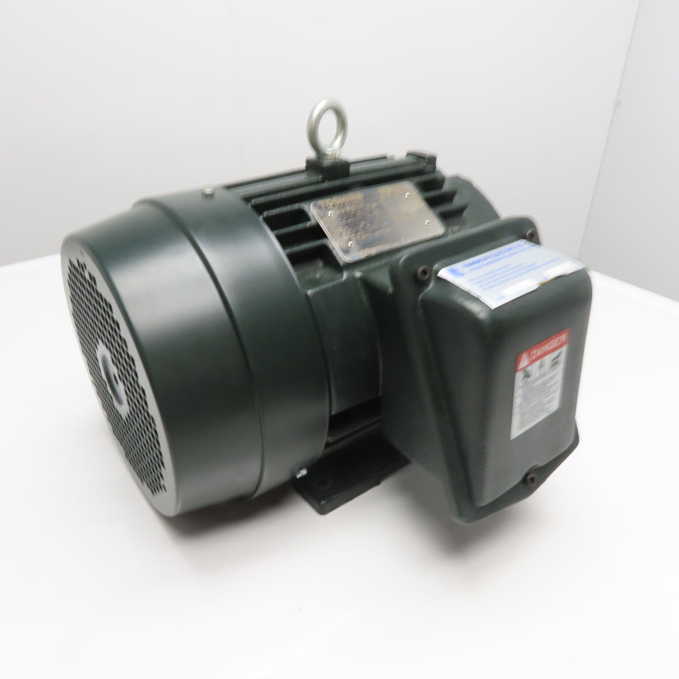 Toshiba Y752SDSR41A-P 7.5HP Electric Motor 230/460V 3500RPM 213T Frame