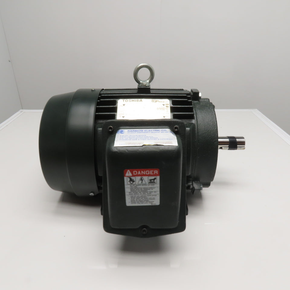 Toshiba Y752SDSR41A-P 7.5HP Electric Motor 230/460V 3500RPM 213T Frame