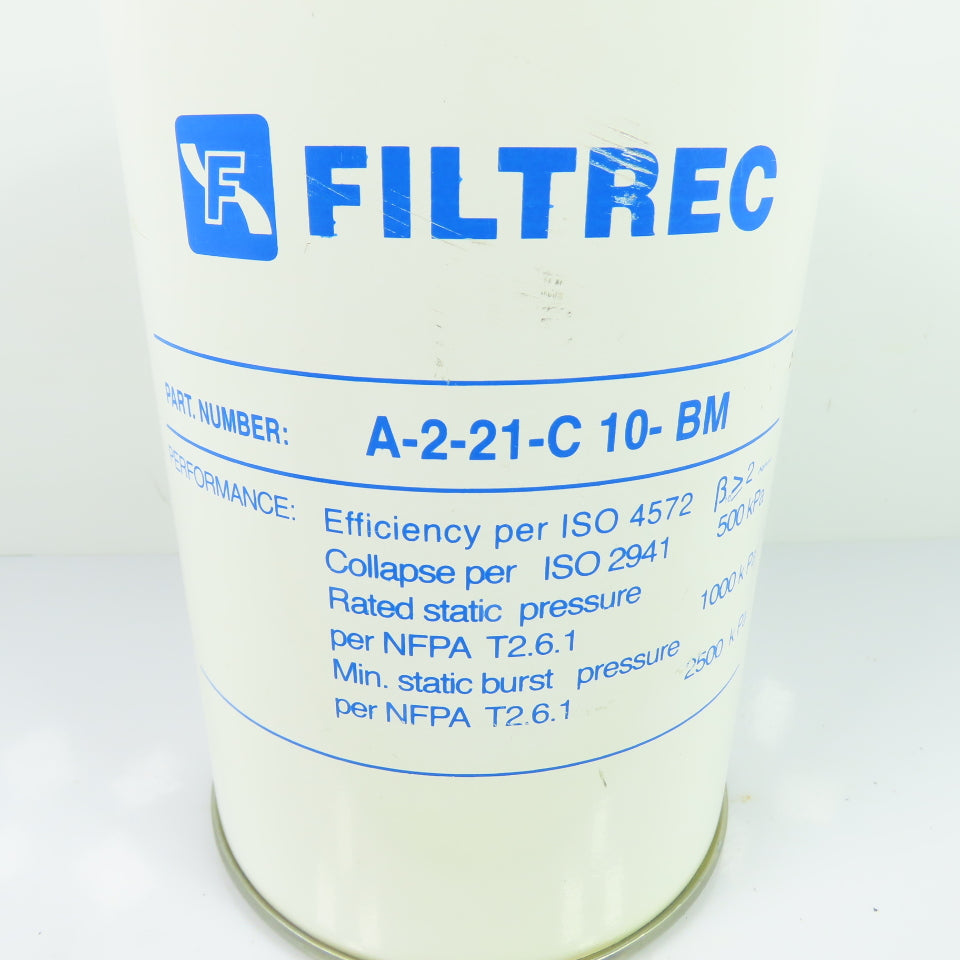 Filtrec A-2-21-C 10- BM Spin-On Hydraulic Filter Element