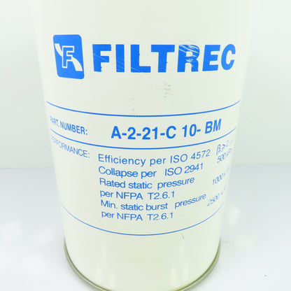 Filtrec A-2-21-C 10- BM Spin-On Hydraulic Filter Element