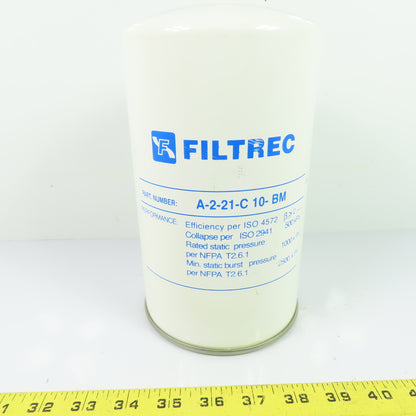 Filtrec A-2-21-C 10- BM Spin-On Hydraulic Filter Element