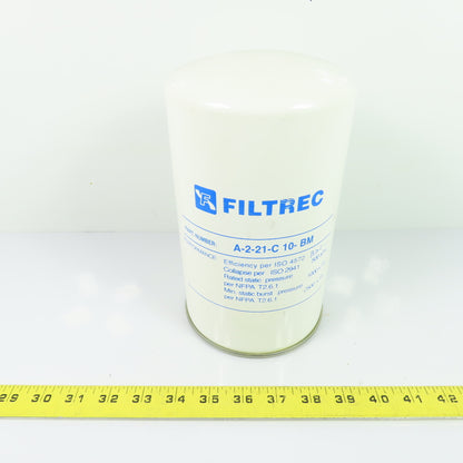 Filtrec A-2-21-C 10- BM Spin-On Hydraulic Filter Element
