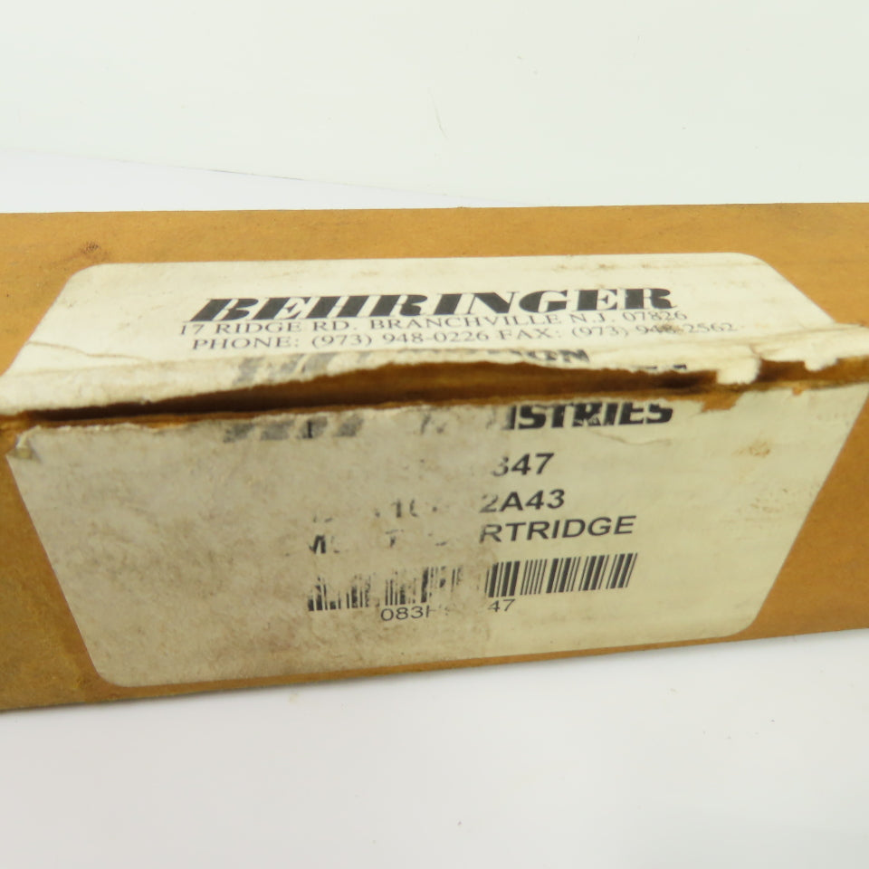 Behringer BE110R12A43 Hydraulic Filter Cartridge