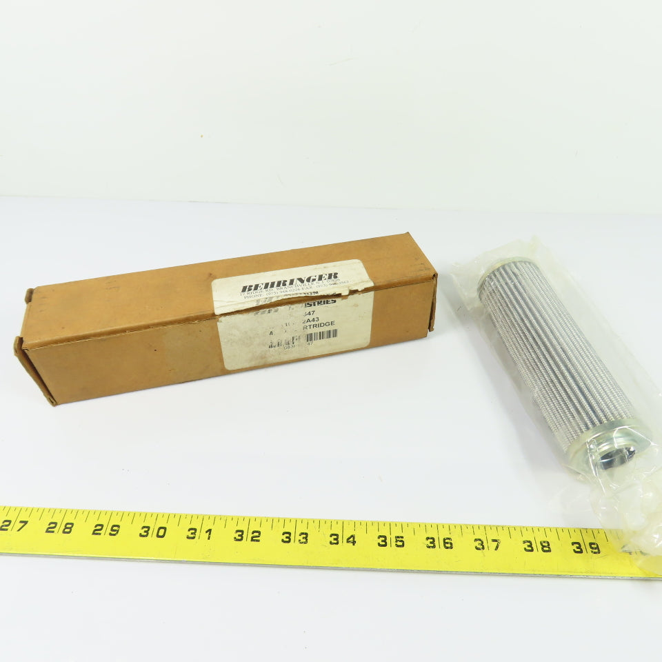 Behringer BE110R12A43 Hydraulic Filter Cartridge