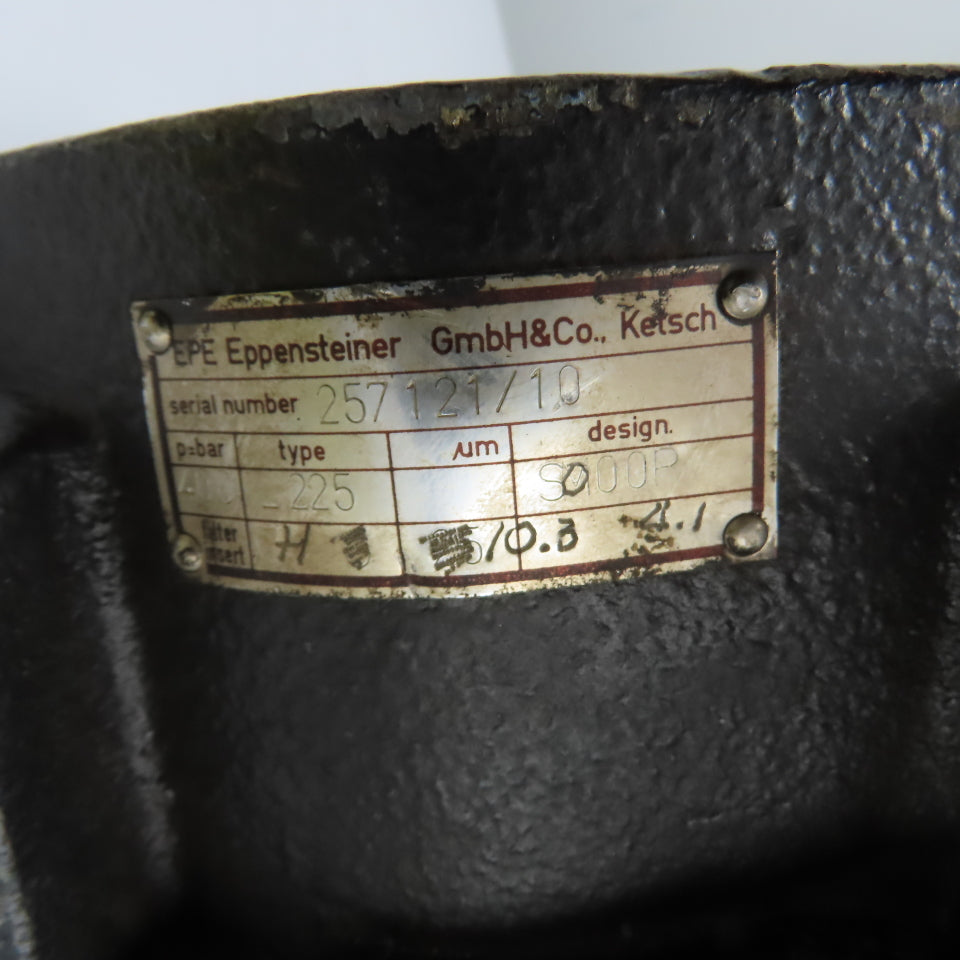 EPE Eppensteiner L225 High Pressure Hydraulic Filter 400 Bar SM00P 1-1/4" NPT