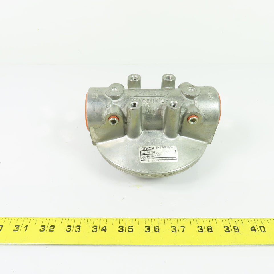 Hydac MFP160G10A1.0/5.2 Hydraulic Filter Assembly Head 120 PSI 1-1/4" NPT