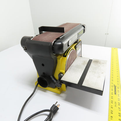 Enco 32739062 36" x 4" Horizontal & Vertical Sander W/ 6" Disc 120V 1Ph 1/2HP