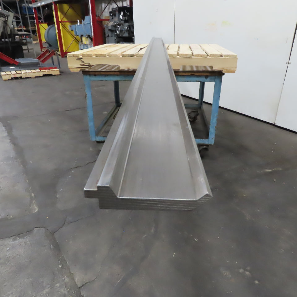 88° Gooseneck V-Forming Press Brake Punch 14' Long 1/2" Tang 5-3/4" Tall