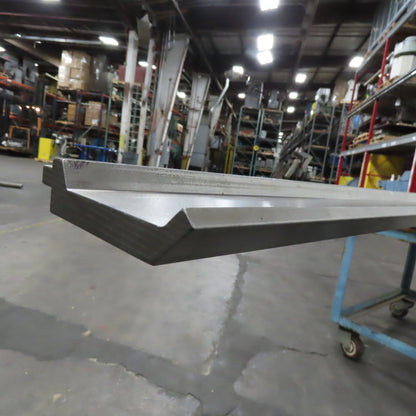 88° Gooseneck V-Forming Press Brake Punch 14' Long 1/2" Tang 5-3/4" Tall