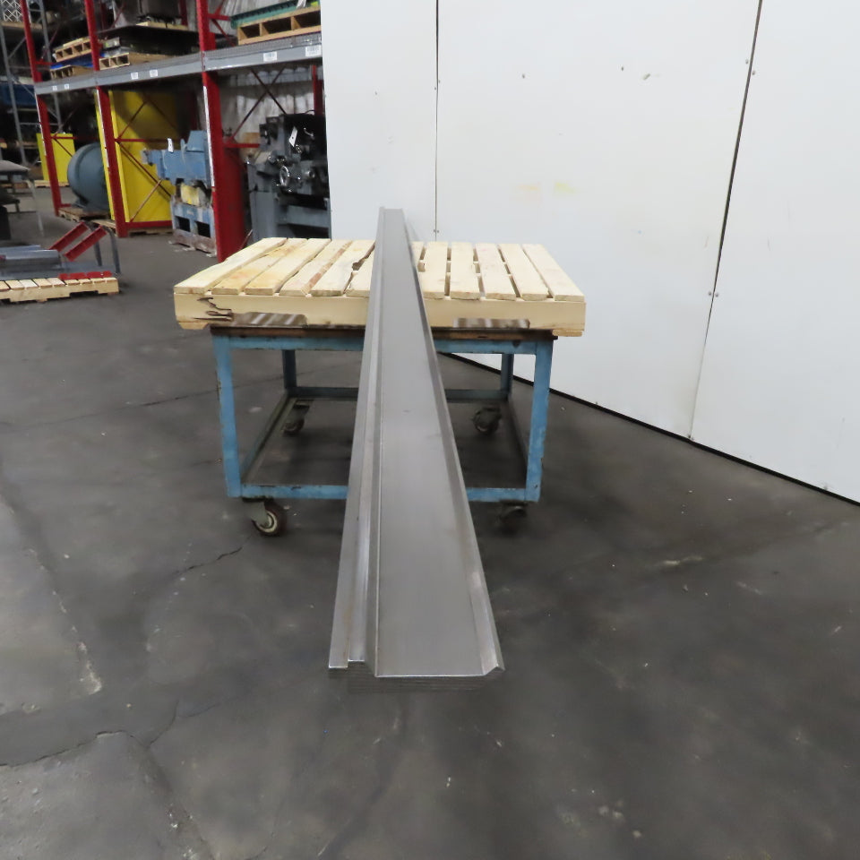 88° Gooseneck V-Forming Press Brake Punch 14' Long 1/2" Tang 5-3/4" Tall