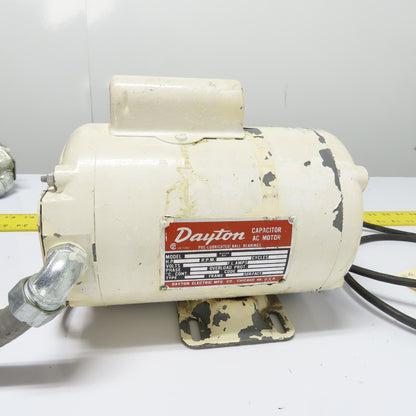 Dayton 5K118-B 1/3HP Electric Motor 115/208-230V 1Ph 1140RPM 56 Frame